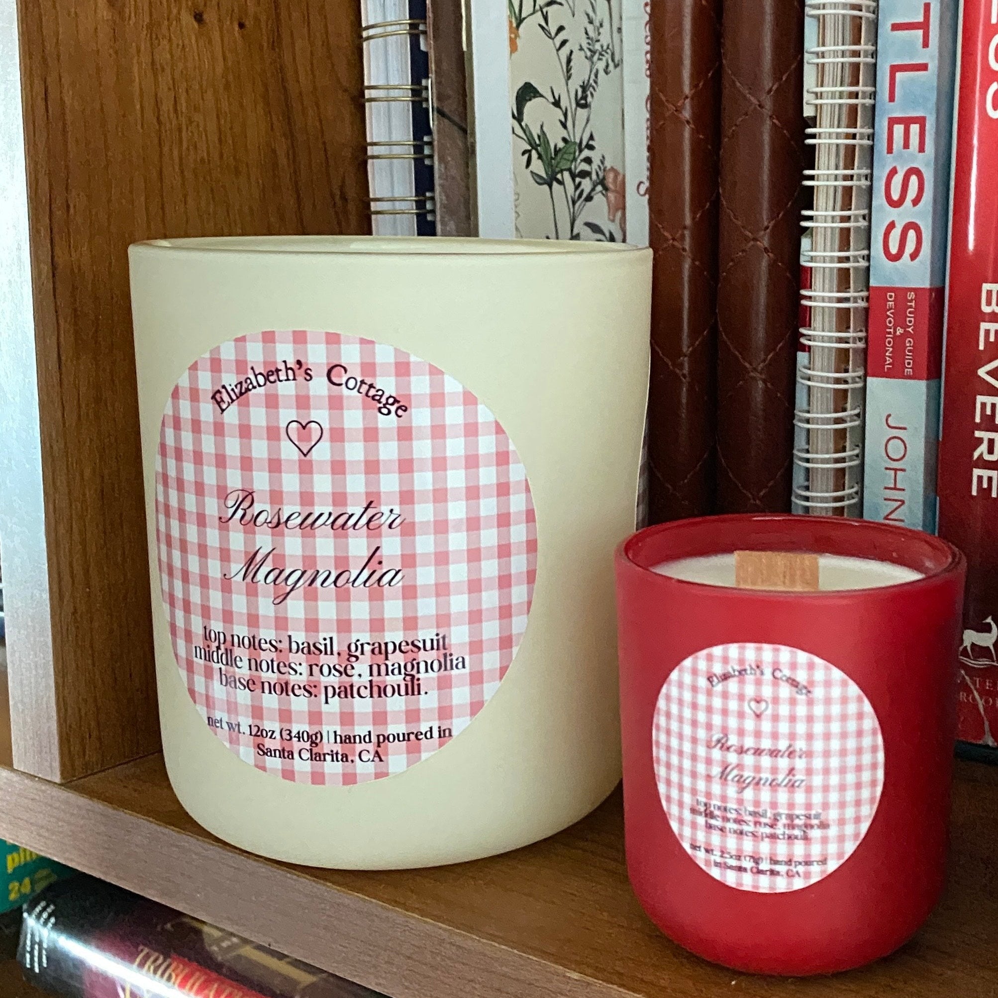 Rosewater Magnolia Candle